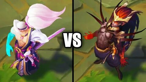 Spirit Blossom Yasuo vs Nightbringer Yasuo Legendary vs Epic