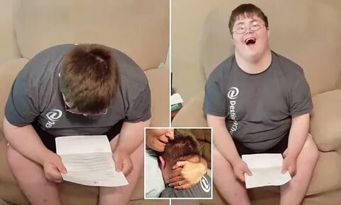 Student with Down syndrome learns he got into college Daily 