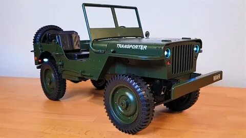 JJRC Q65 Transporter 6 - New 40$ 2.4G 4x4 Willys Jeep from J