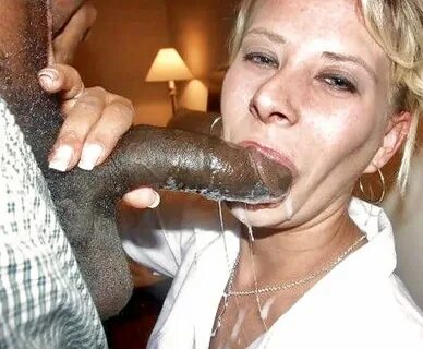 Milf Swallows Big Black Cock. 