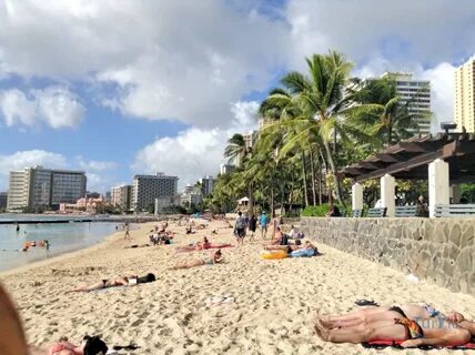 Фото из фотогалереи "Пляж Kuhio Beach на Вайкики в Гонолулу 