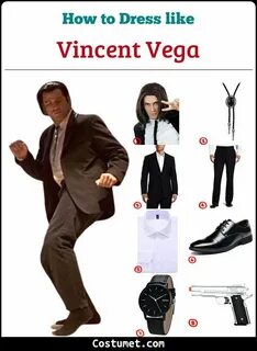 Vincent Vega Costume for Cosplay & Halloween