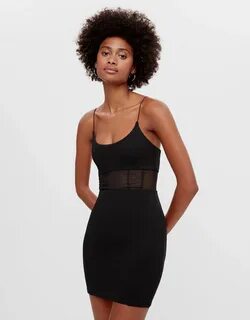 short black strappy dress Factory Store