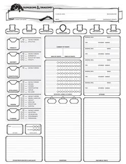 character sheets for pokemon 5e oc dnd