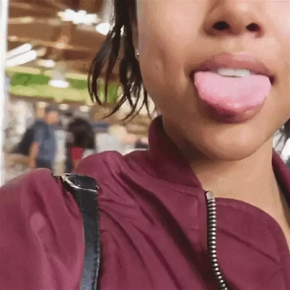 Tongue Kae GIF - Tongue Kae Karrueche - Discover & Share GIF