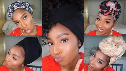 How To: 9 EASY & QUICK Turban/Headwrap Styles Styles for Sho