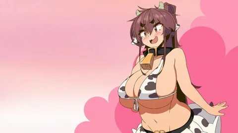 Ushichichi Tabehoudai Milks a Cow Girl With Huge Udders - Sa