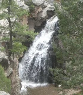 Jemez Falls, New Mexico - A Waterfall 75 miles From Albuquer