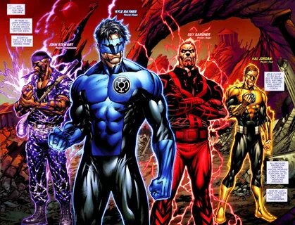 #The #Lanterns #Corps. War of light earth lanterns. From: co