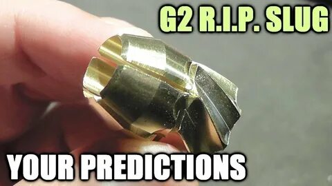 G2 Research R.I.P. Slug - Why is it so expensive? (no shooti