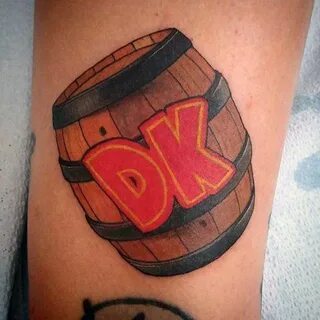 Guy With Small Forearm Donkey Kong Tattoo Design Tattoo desi