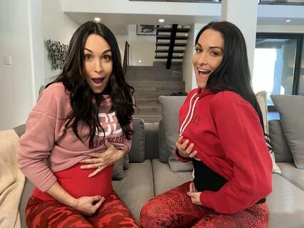 The Bella Twins are PREGNANT 💞 Nikki and brie bella, Bella t