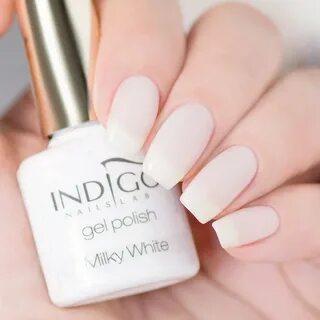 Milky White Gel Polish 7 ml Indigo-nails.com