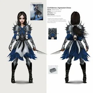 Alice: Asylum Dress Concepts American McGee's Alice Amino