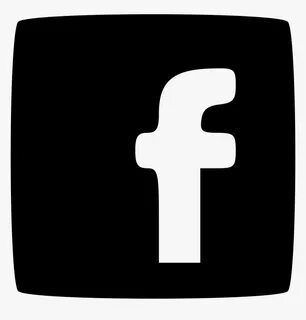 Facebook - Black And White Fb Png Logos, Transparent Png , T