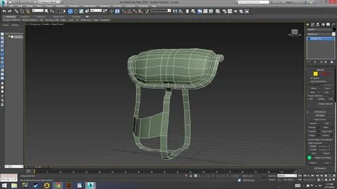 3ds Max: Backpack.
