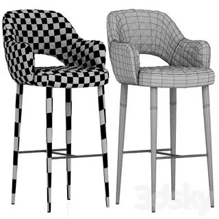 Deephouse Martin Bar Stool - Chair - 3D Models