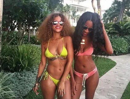 Rihanna Stuns in a Neon Bikini Picture Rihanna: Through the 