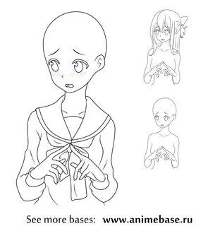Anime Base .RU - Free anime poses, references for drawing an