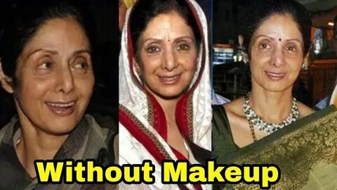 Bollywood Actress Sridevi Without Makeup Look - Shocking You