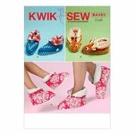 Sewing Pattern Slippers - Design Patterns
