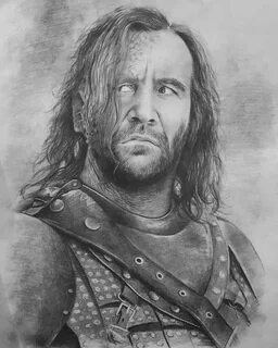 NO SPOILERS Sandor Clegane drawing Kanat M Drawings, Game of