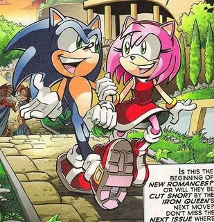 Comic de sonic and amy rose in the park Sonic and amy, Sonic