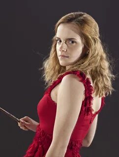 Deathly hallows red dress Hermione granger, Emma watson, Her