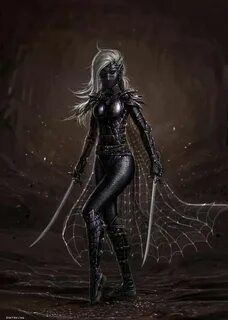 Pin by Илья Колобухов on Fantasy Dark elf, Dark fantasy, Fan