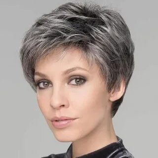 KAMI 081 Synthetic Lace Front Wig Short hair styles, Short g