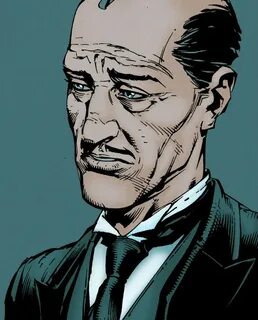 Alfred Pennyworth by David Finch Batman family, Dc comics, D