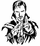 Dr Strange stencil by Longquang - Thingiverse in 2019 Marvel