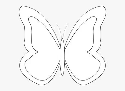 Transparent Butterfly Clipart Black And White - Imagenes De 