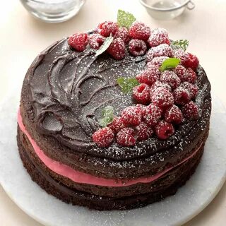 Raspberry Fudge Torte Recipe Desserts, Easy cake, Cake