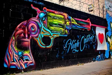 High Caliber Graffiti artwork, Graffiti art, Street graffiti