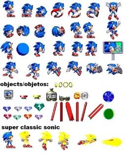 Classic Sonic Custom Sprites - Drone Fest