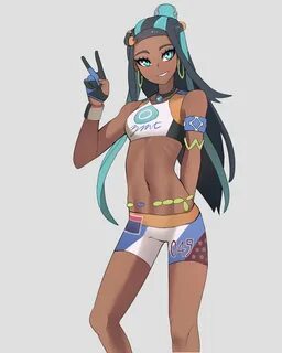 Jourd4n Twitterissä: "Nessa fanart #PokemonSwordShield.