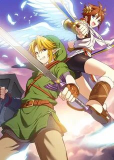 Link vs. Pit Zelda Amino