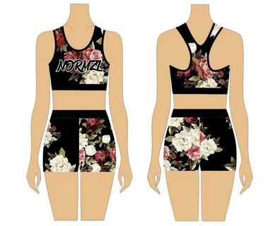 women Cheerleading Athletic Custom Made Sublimation Sports B