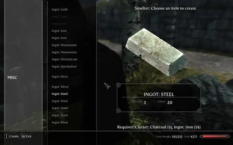 Steel Ingot Skyrim - Quicksilver Ingot (Skyrim) - Elder Scro