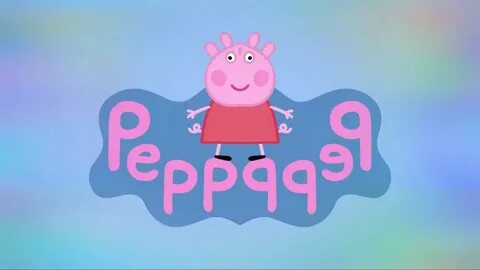 Peppa Pig Intro Loop Reverse Mirror Effect - YouTube