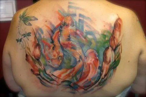 Watercolor Koi Tattoo at PaintingValley.com Explore collecti