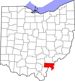 Файл:Map of Ohio highlighting Meigs County.svg - Вікіпедія