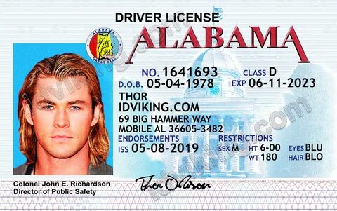 Fake Drivers License Template Free - img-re