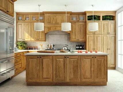 hickory cabinets Hickory kitchen cabinets, Kitchen cabinet s
