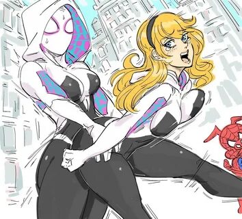 Spider-Gwen в Твиттере: ""Ara Ara, me!