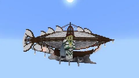 STEAMPUNK AIRSHIP Minecraft Amino