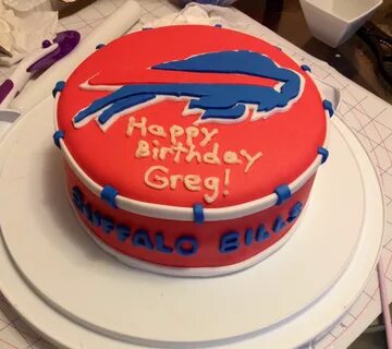 Buffalo Bills Cake Buffalo bills cake, Cake, Cookie deserts