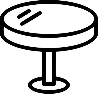 Table Furniture Round Home Svg Png Icon Free Download (#5390