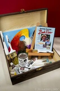 "The Joy of Painting" host Bob Ross has a fabulous collectio